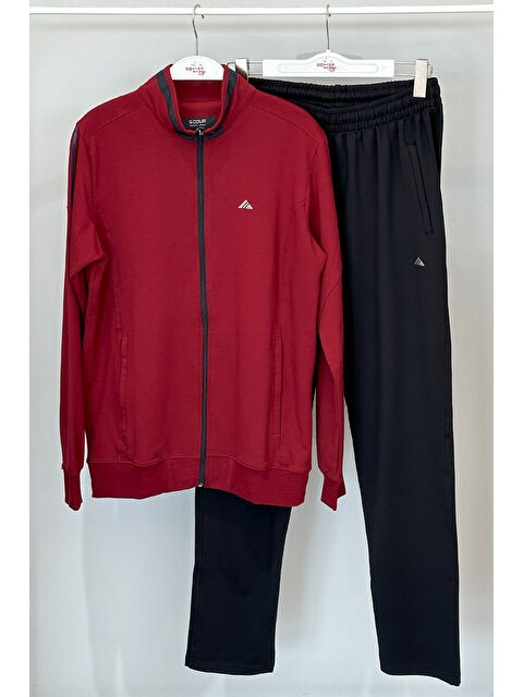 Remsa Erkek Elastanlı Penye Eşofman Takımı 3715 Bordo - S000296347-19951