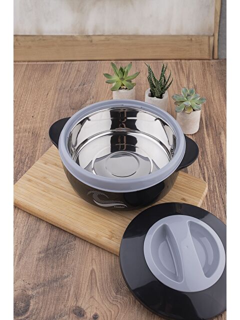 Cooker Yk3150 Çelik Hazneli Kilit Kapaklı Isı Yalıtımlı Yemek Saklama Taşıma Termosu 1500 ml - S000304576-19351
