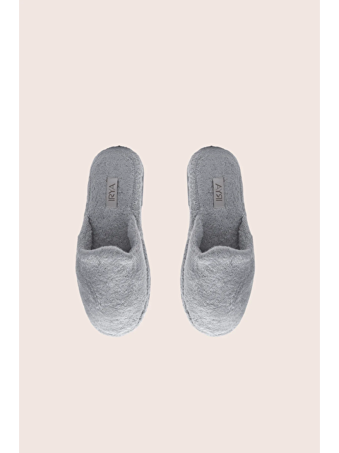 İrya Sedef Bambu Unisex Havlu Terlik Gri - S000505222-20600