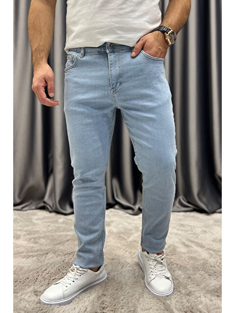 Mishar İtalia Erkek Elastanlı Jean  Pantolon - S000308819-17437