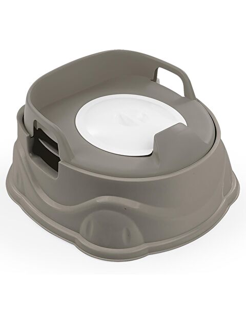 Dolu Nuve 3 in 1 Lazımlık Adaptör Basamak - Gri Standart - S000512111-20600