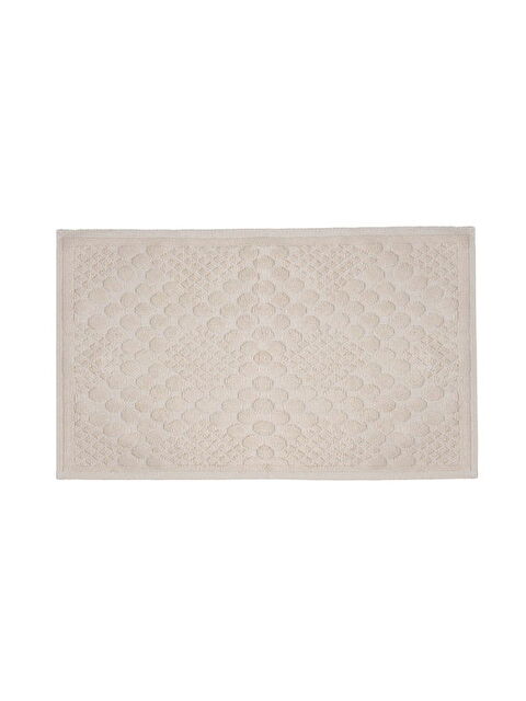 Evidea Soft Kağan 2'li Banyo Paspası - Ekru - 60x100 cm + 50x60 cm - S000391263-19965