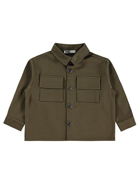Civil Boys Cebi Armalı 2-5 Yaş Gömlek - Haki 5-6 Yaş - S000526691-18547