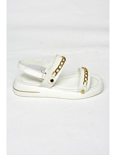 Fox Shoes S5181056 Beyaz Kadın Sandalet - S000152403-20063