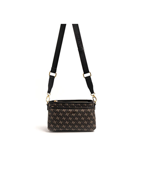 Silver Polo Kadın Çapraz Çanta 1184-46577 SILVER POLO ÇAPRAZ BAYAN ÇANTASI M178 FÜME-MAT SİYAH - S000508057-20600