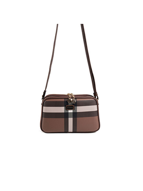 Silver Polo Kadın Çapraz Çanta 899-47672 SILVER POLO ÇAPRAZ BAYAN ÇANTASI MK85 KOYU KAHVE-MAT KAHVE - S000508066-19413