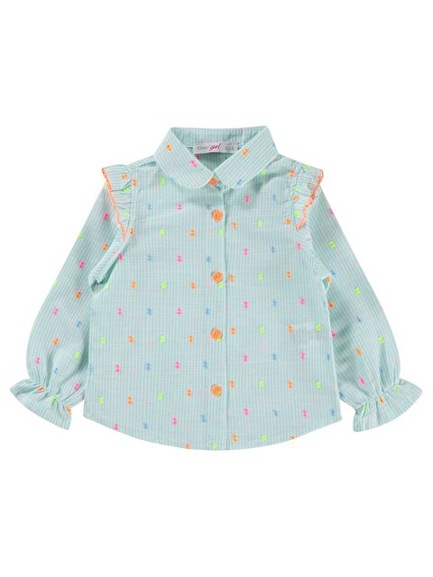 Zeyneva Timo Kız Bebe Yakalı Gömlek - S000526692-1180