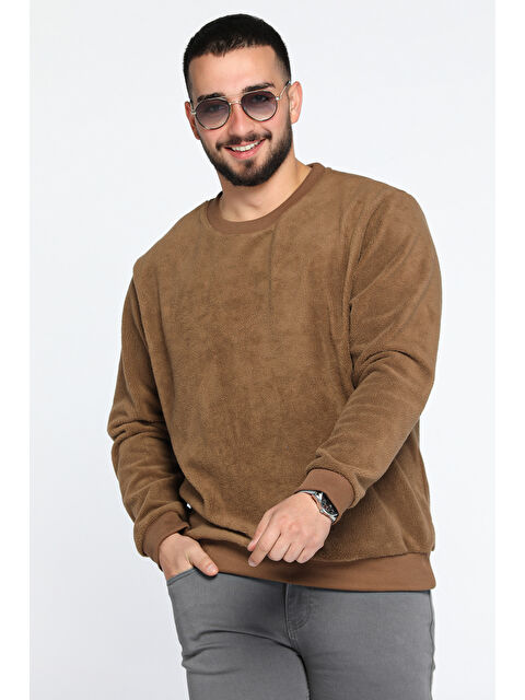 Mishar İtalia Erkek Bisiklet Yaka Polar Sweatshirt - S000309163-19966