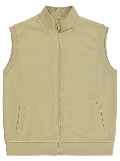 Civil Boys Pike 10-13 Yaş Yelek - Bej 13-14 Yaş - S000526693-26429