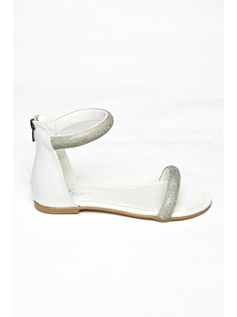 Fox Shoes S2720090 Beyaz Kadın Sandalet - S000152412-20063