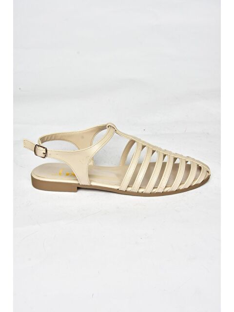 Fox Shoes S3149601 Bej Kadın Sandalet - S000152415-19928
