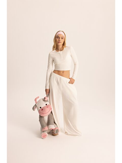 Mai Collection Tuara Basic Ekru Eşofman Takımı