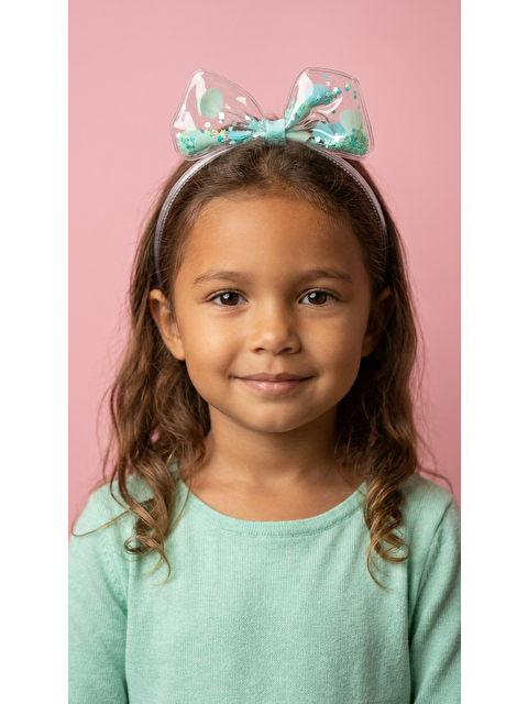 Katia And Bony Fiyonk Detaylı Yeşil Çocuk Taç