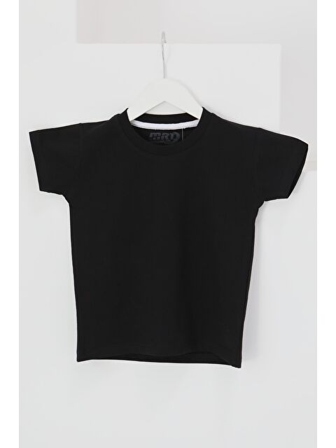 Tofisa Erkek Çocuk Siyah Kısa Kollu T-Şhirt - 27304 - S000426011-19351