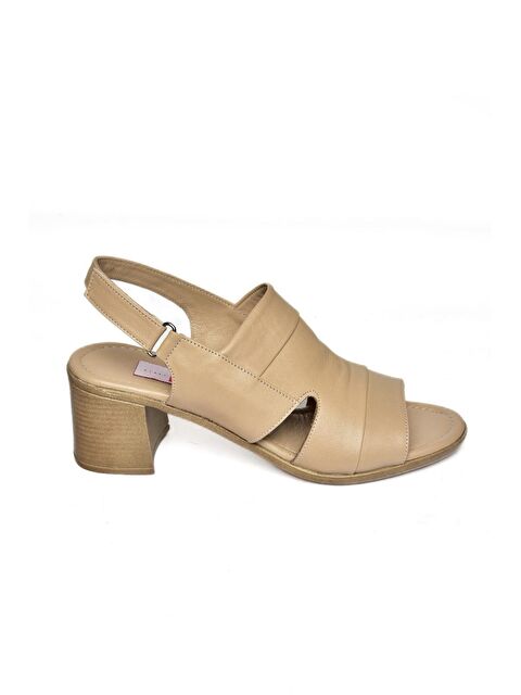 Fox Shoes P5554523 Vizon Kadın Sandalet - S000152418-26429