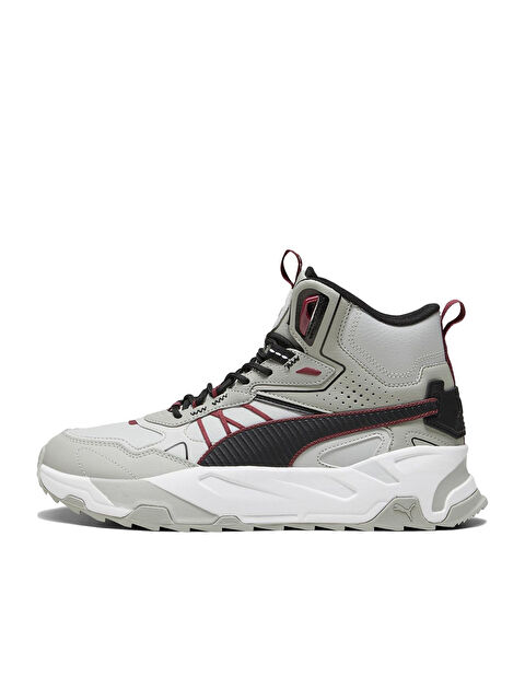 Puma Trinity Mid Hybrid L Erkek Gri Spor Ayakkabı - S000490022-20600