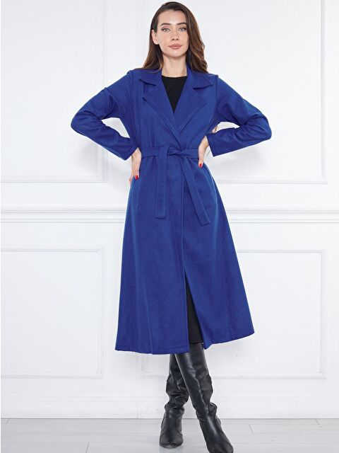 Comstar Kadın Kaşe Astarsız Kuşaklı Kaban - S000210846-23710