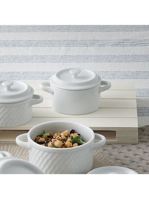 GÜRAL PORSELEN 14 Cm Kulplu Fırın Kabı - S000502338-37646
