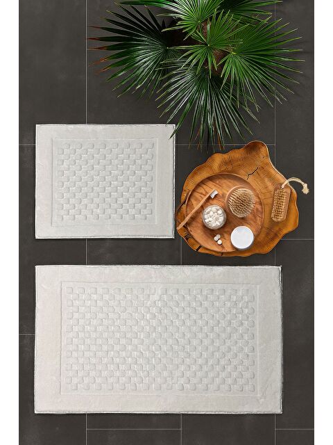 Merinos Pamella 2 Li Banyo Paspas Takımı Neat Krem KREM - S000502355-19966