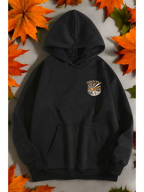uyguntarz Arizona Baskılı Unisex Oversize Sweatshirt - S000265593-19351