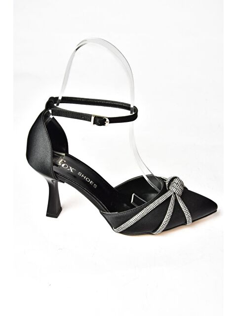 Fox Shoes S2460619 Siyah Kadın Topuklu Ayakkabı - S000152438-19351