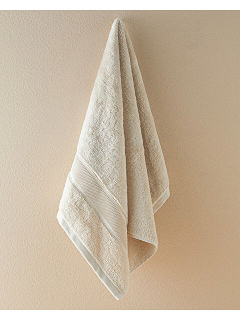 English Home Poffy Soft-Premium Pamuklu Yüz Havlusu 50x80 cm Bej - S000312811-19928
