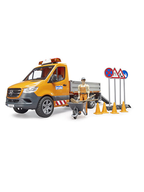 Bruder Mercedes Benz Sprinter Yol Bakım Aracı Ve Elemanı BR02677 - S000288348-10231