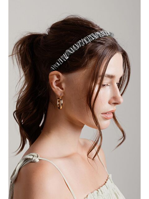 New Obsessions Slim Büzgü Taç - S000268397-19351