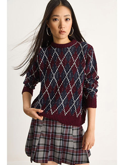 SHADE Kadın Baklavalı Kazak - S000443454-19951