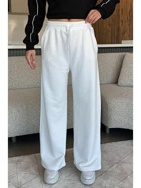 Gülseli Kadın Bel Lastikli Palazzo Eşofman Altı - S000448689-19966