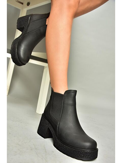 Fox Shoes T9962200 Siyah Kadın Bot - S000285933-19351
