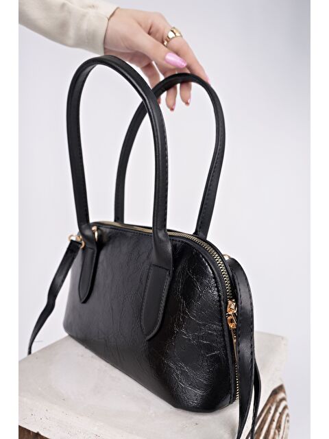 Muggo GLOW Kadın Kemer Detaylı El ve Omuz Çantası - S000362470-19351