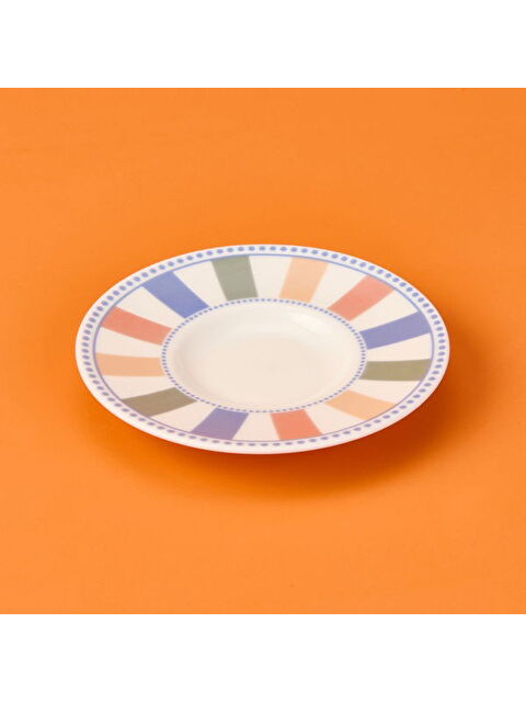 Evidea Kitchen Colourful Çay Tabağı - Renkli - 13 cm - S000391333-23173