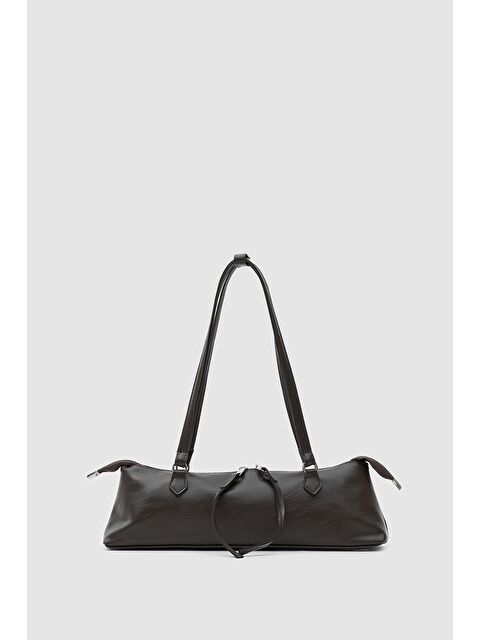 Shulebags Core Basic Omuz Baget Çanta Kahve