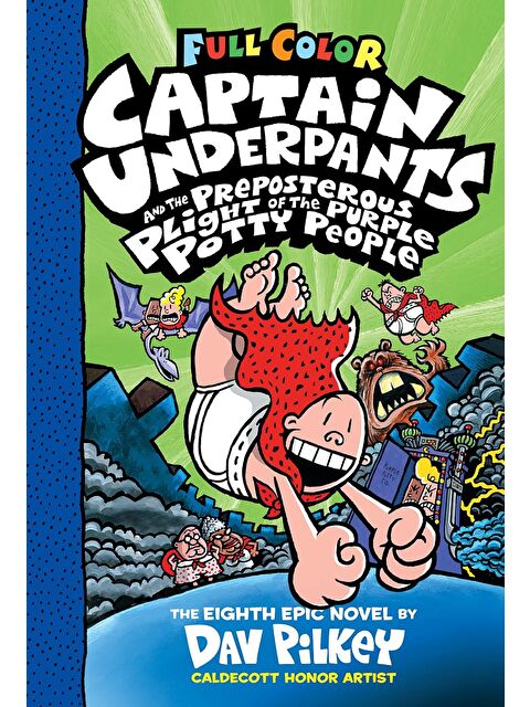 Scholastic Captain Underpants and the Preposterous Plight of the Purple Potty People - S000455884-23173