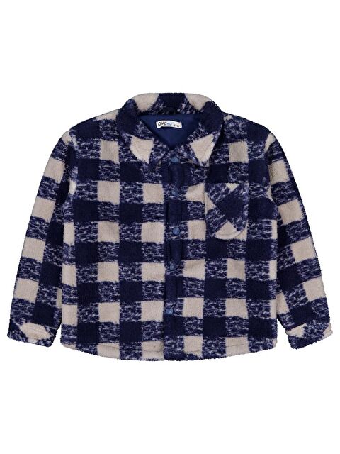 Civil Boys Ekoseli Welsoft 6-9 Yaş Gömlek - Lacivert 6-7 Yaş - S000484434-21164