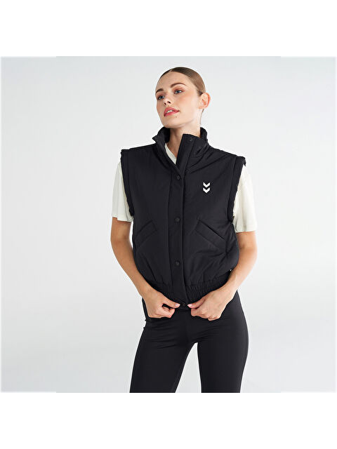 Hummel Care Kadın Siyah Dik Yaka Yelek - S000492664-19351