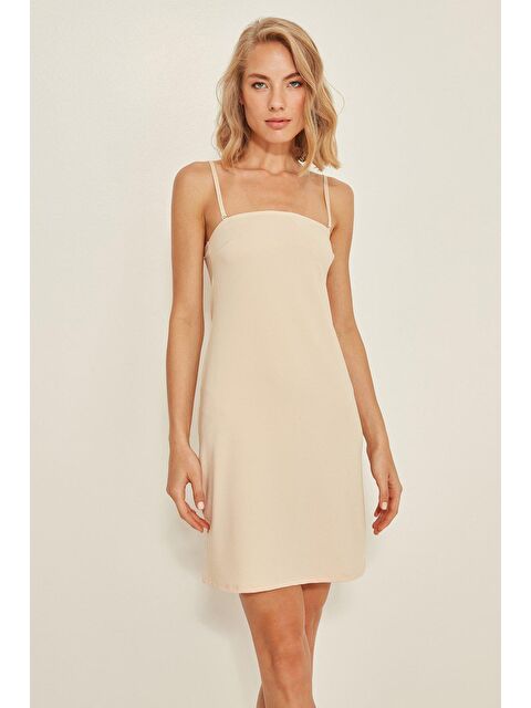 C&City C1508 Kadın Kombinezon Ten - S000223031-26407