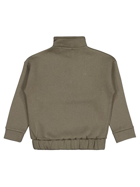 Civil Boys Relax Yıldız Baskılı 6-9 Yaş Sweatshirt - Haki 6-7 Yaş - S000483293-18547