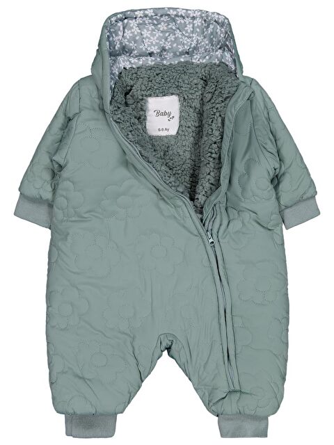 Civil Baby Çiçek Kapitone 6-18 Ay Astronot - Yeşil 9-12 Ay - S000487934-14939