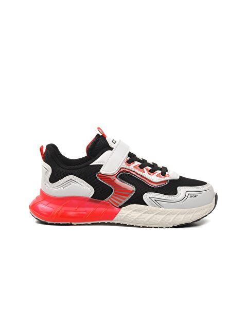 Ayakmod Kırmızı Cırtlı Unisex Çocuk Sneaker Owen-F - S000209287-20045