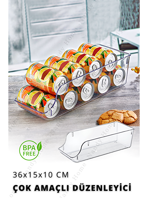 Nandy Home Çok Amaçlı İçecek, Buzdolabı & Dolap İçi Düzenleyici Küçük Boy - S000012456-26865