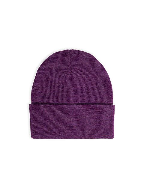 Line Smart Mor Kışlık Katlamalı Bere - S000268399-20042