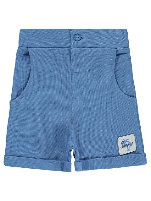 Civil Baby Erkek Bebek Şort 6-18 Ay İndigo - S000201572-23093