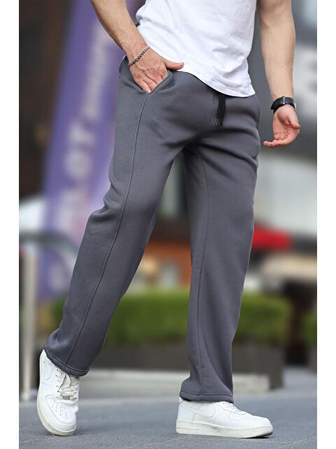 Madmext Füme Geniş Kesim Düz Paça Eşofman Altı 6550 - S000267575-33408