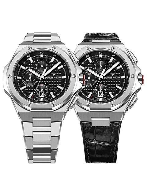 Jacques Philippe JPQGC481316XS Erkek Kol Saati ve Yedek Kordon