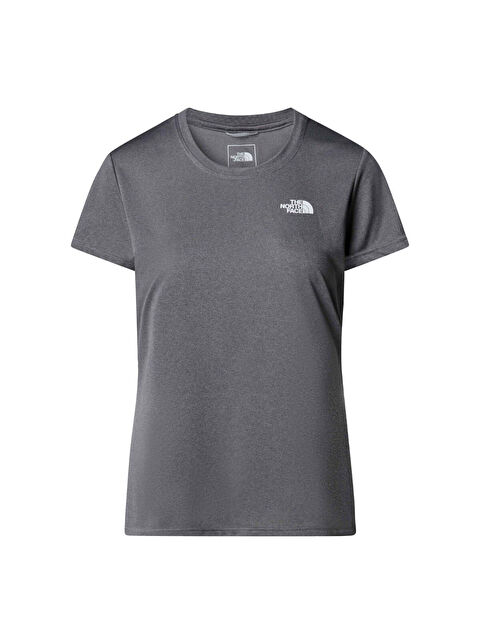The North Face Reaxion Amp Kadın Gri Yuvarlak Yaka Tişört - S000303943-20600