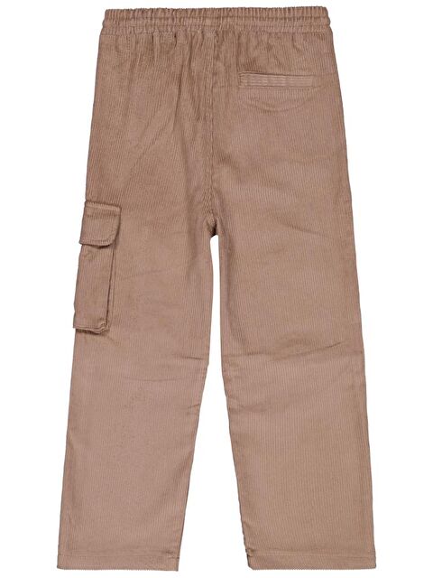 Civil Boys Kargo Cepli Kadife 10-13 Yaş Pantolon - Bej 12-13 Yaş - S000483295-26429
