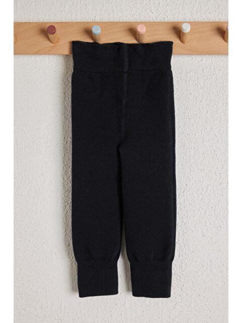 Katia And Bony Lastik Detaylı Çocuk Tayt Siyah - S000131553-19351