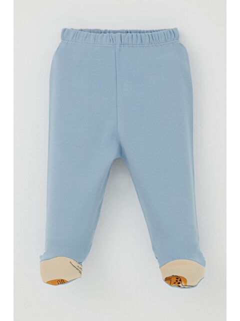 Breeze Erkek Bebek Patikli Alt Basic Mavi (0-3 Ay) - S000152217-17234